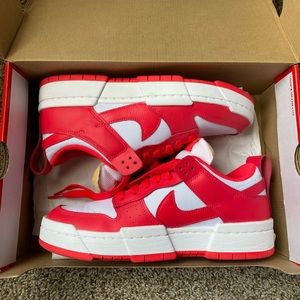 Nike Dunk Low Disrupt (siren red)